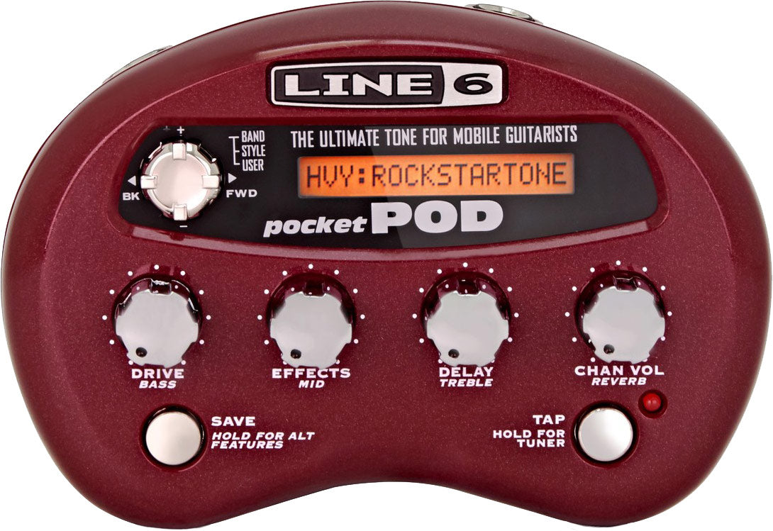 Line 6 POCKET POD | Guitar Multi-Effects Pedal