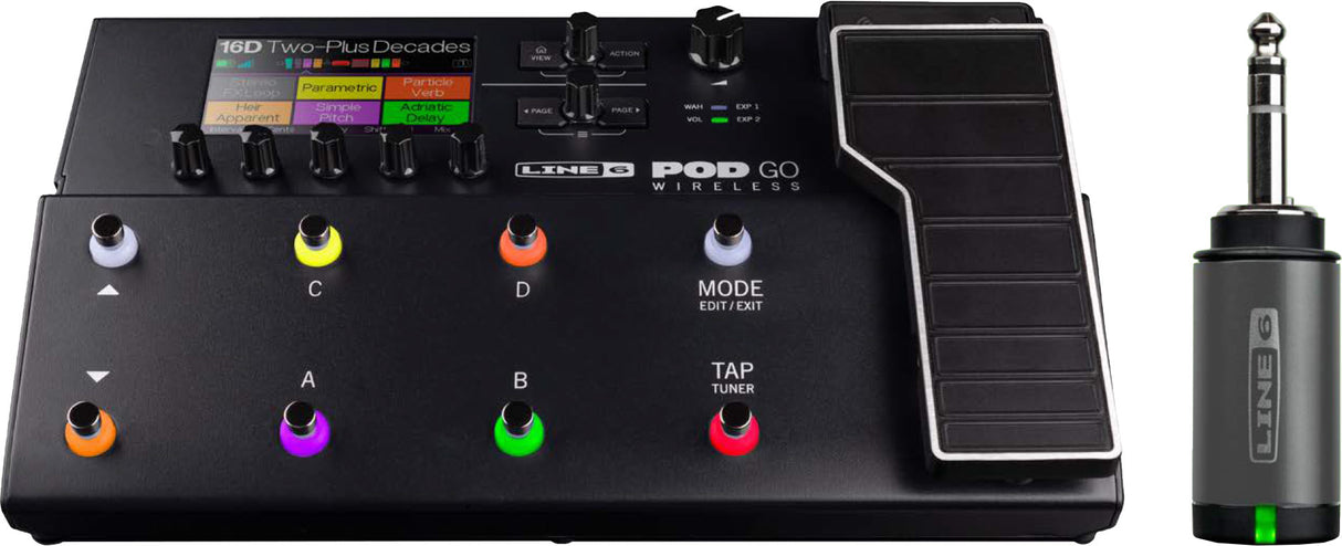 Line 6 POD GO WIRELESS | Guitar Multi-Effects Pedal