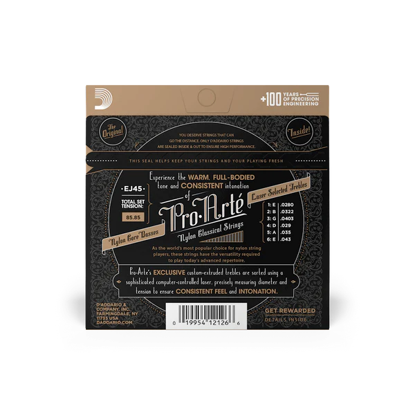 D'Addario EJ45 | Normal Tension Classical Guitar Strings