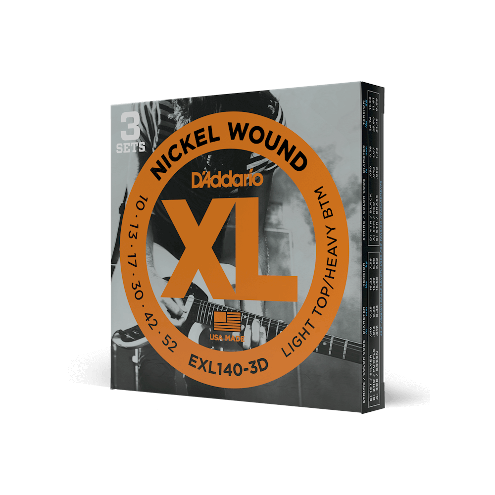 D'Addario EXL140 | XL Electric Guitar Strings 10-52