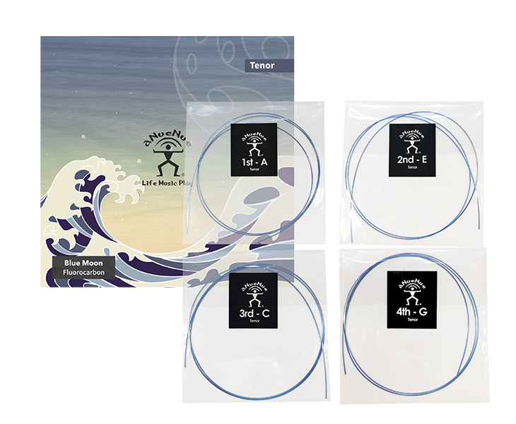 aNueNue Blue Moon Tenor Ukulele Strings