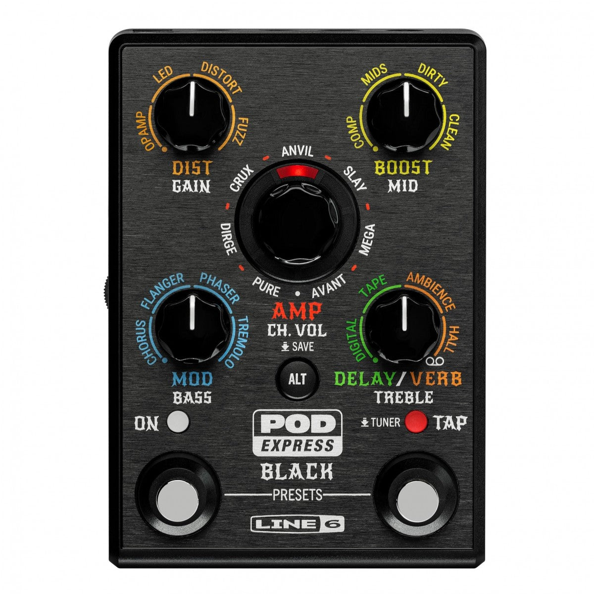 Line 6 POD EXPRESS BLACK | Guitar Multi-Effects Pedal