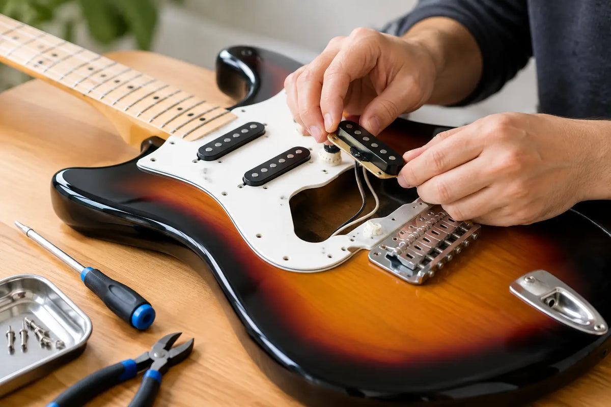 How to Install Guitar Pickups Safely at Home