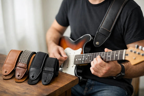 Guitar Strap Buying Guide for Comfort and Control