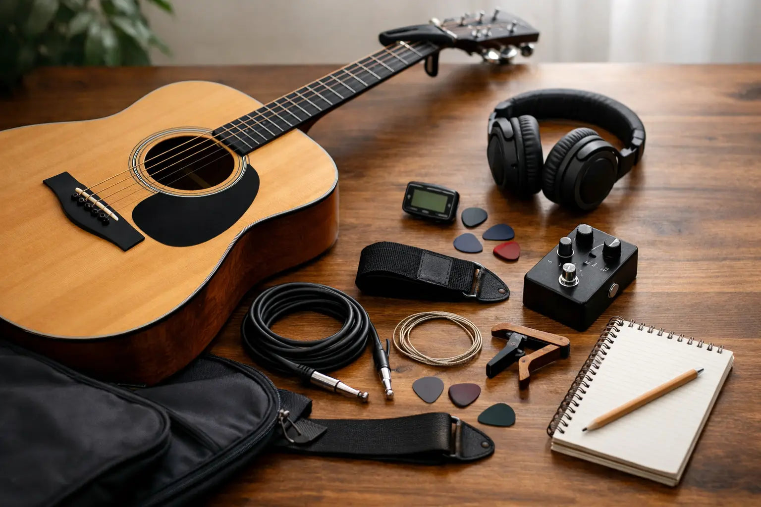 Acoustic Guitar Starter Pack: What You Need