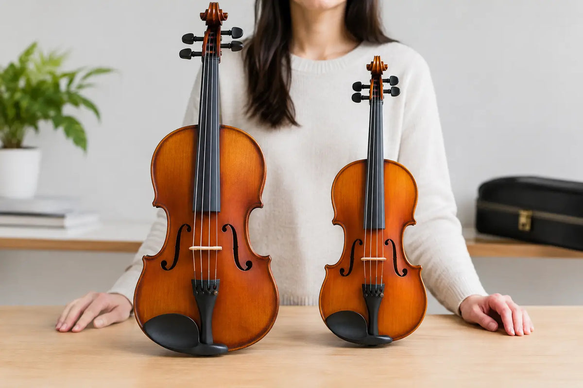 Viola Violin Comparison for Beginner Players