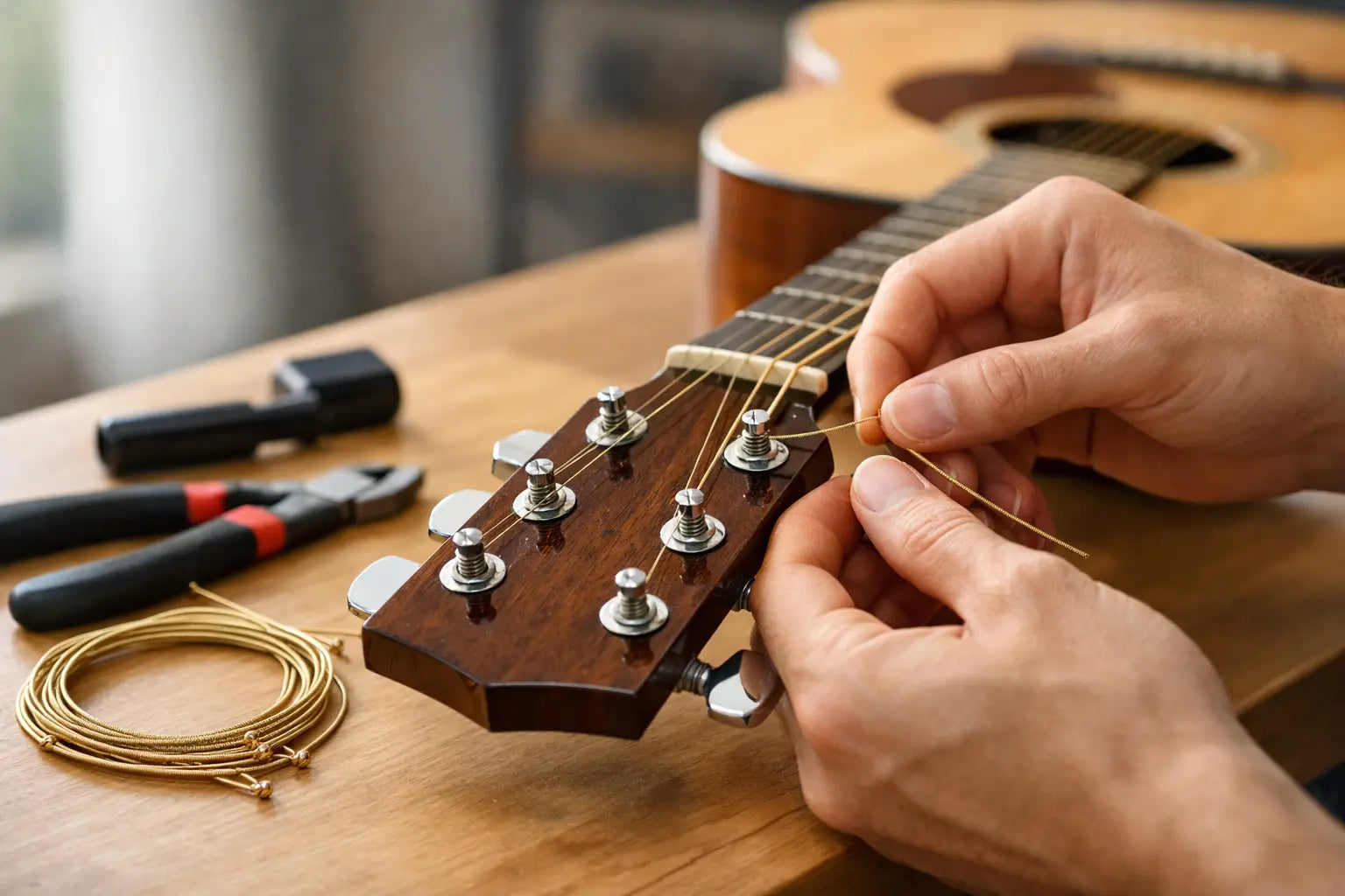 How to Replace Guitar Strings Properly