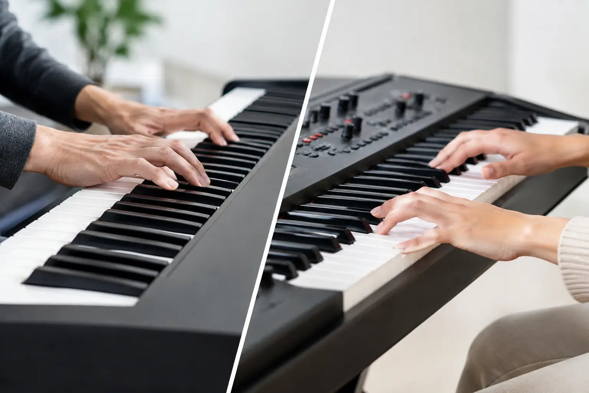 Weighted Keys Versus Synth Action Explained