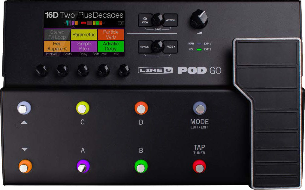 Line 6 POD GO  | Guitar Multi-Effects Pedal