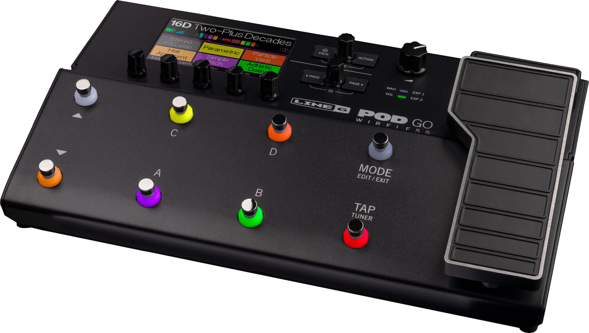 Line 6 POD GO WIRELESS  | Guitar Multi-Effects Pedal