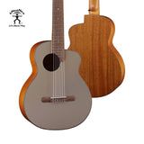 aNueNue MCN Nylon Series Travel Size Guitar – Chocolate Ripple Back and Sides