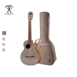 aNueNue MCN Nylon Series Travel Size Guitar – Chocolate Ripple Front View