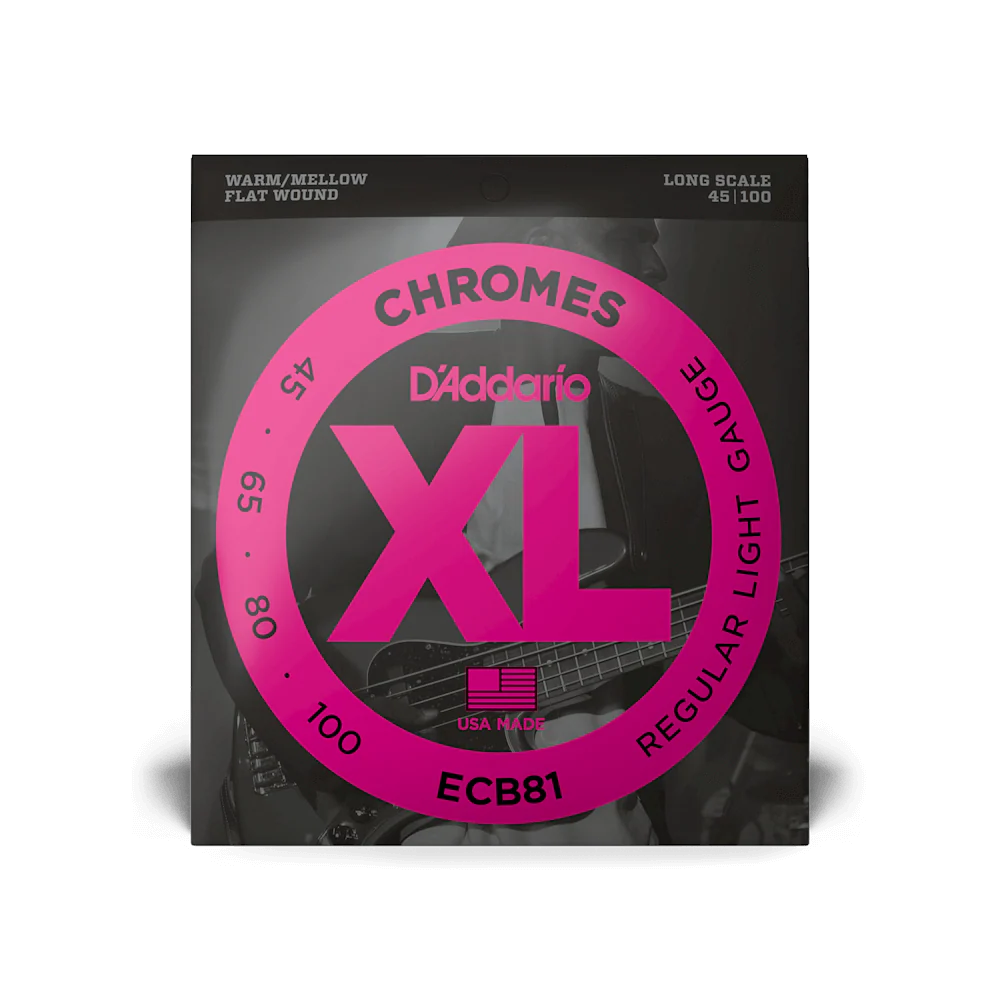 D'Addario ECB81| XL Electric Bass Guitar Strings 45-100