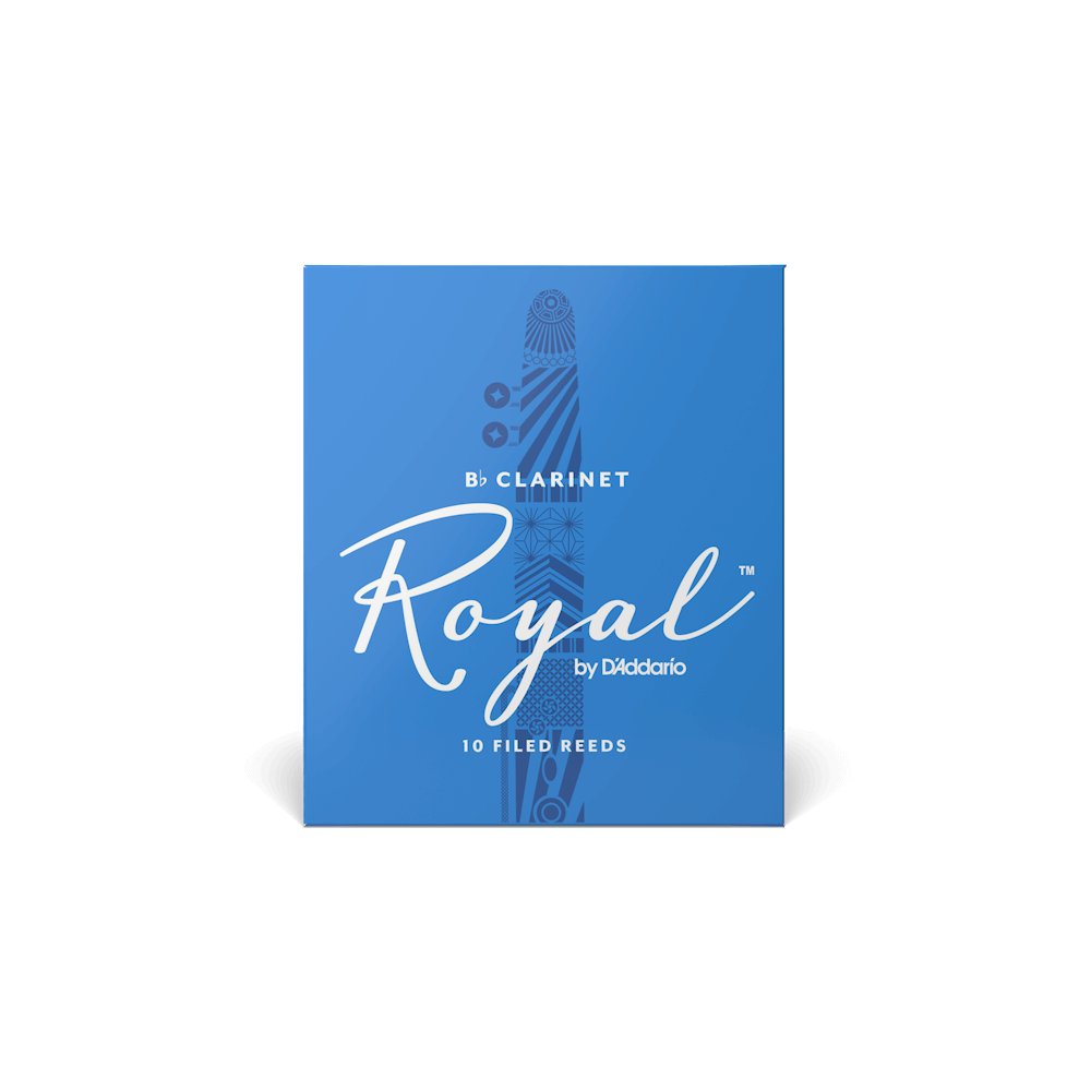 Royal by D'Addario Reed for Bb Clarinet 10-pack