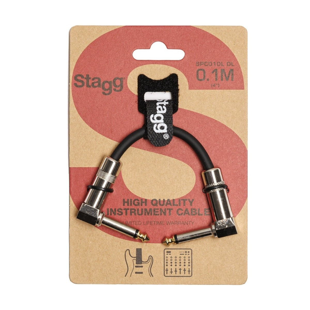 Stagg L-shape Mono Patch Cable